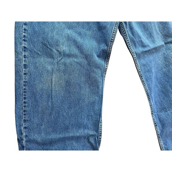 Vtg Ralph Lauren Polo Jeans Company 33x30 Y2K Blue Denim Pants Mens Banner - Picture 5 of 11